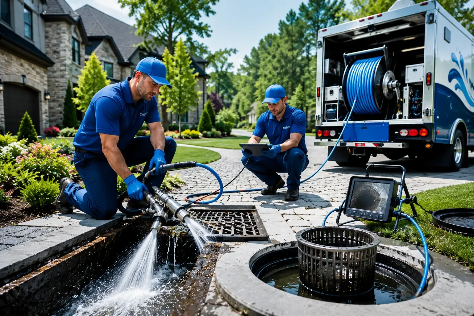 Local outdoor drain cleaning professionals in Vanderbilt, MI
