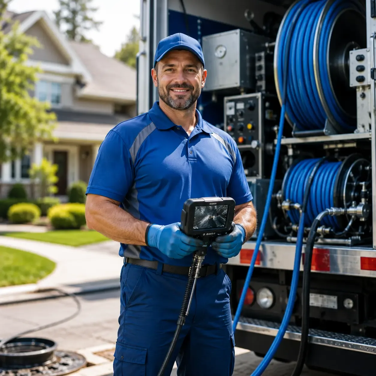 Local outdoor drain cleaning specialists in Vanderbilt, MI